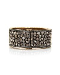 Sanjay Kasliwal | Metallic Diamond Cuff | Lyst