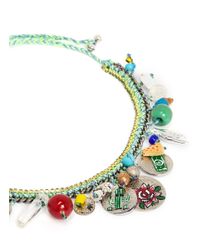 Venessa Arizaga | Green 'travel Bag' Necklace | Lyst