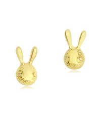 Marc By Marc Jacobs | Metallic Bunny Stud Earrings | Lyst