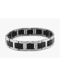 Tateossian - Black Magnetic Balance Bracelet In Titanium With Germanium Stones for Men - Lyst