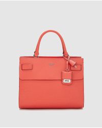 Guess Red Handbag With Detachable Strap