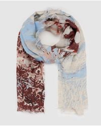 El Corte Inglés Multicolor Wo Foulard With Contrasting Print