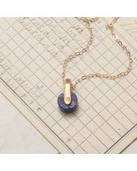 Erica Weiner - Metallic Lapis Roller Necklace - Lyst