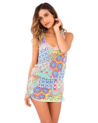 Luli Fama | Blue Tank Dress | Lyst
