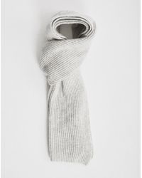 Cheap Monday | Gray Cm Scarf Light Grey Melange for Men | Lyst