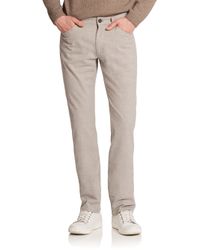 Theory | Gray Haydin Je N Z Cotton Pants for Men | Lyst