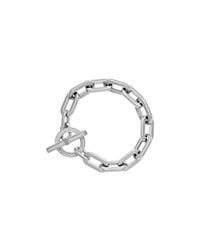 Michael Kors | Silver Frozen Chain Toggle Bracelet | Lyst