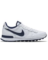 Nike - Blue Internationalist French Open Qs Low-Top Sneakers - Lyst