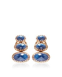 Larkspur & Hawk | Tessa Climbing Earrings in Blue | Lyst