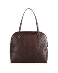 Gucci | Brown Bree Ssima Leather Shoulder Bag | Lyst
