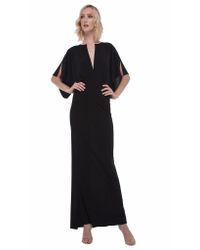 Norma Kamali | Black Obie Gown | Lyst