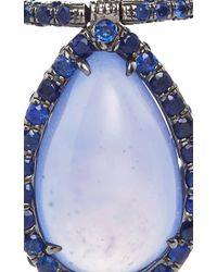 Nina Runsdorf | Blue Chalcedony Flip Ring | Lyst