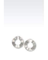 Emporio Armani | Metallic Earrings | Lyst