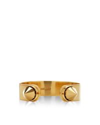 Monica Sordo | Metallic Uptown 18k Goldplated Medium Cuff | Lyst