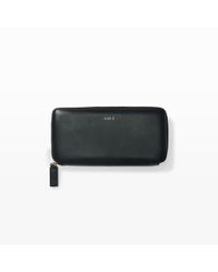 Club Monaco | Black Alice.d Continental Wallet | Lyst