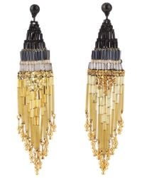 Gas Bijoux | Ulla Black and Gold Earrings | Lyst
