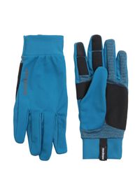 Patagonia | Blue Wind Shield Running Gloves | Lyst