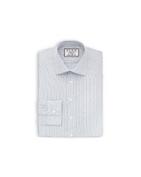 Thomas Pink | White Flynn Check Slim Fit Dress Shirt | Lyst