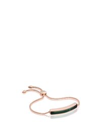 Monica Vinader | Green Baja Bracelet | Lyst