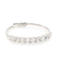 Ippolita | Metallic Rock Candy Mother-of-pearl, Clear Quartz & Sterling Silver Toglette Bracelet | Lyst