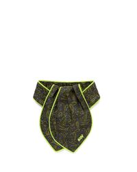 Alexander Wang | Multicolor Paisley Print Pleat Silk Ascot Tie | Lyst