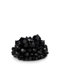 Simone Rocha | Black Beaded Brooch | Lyst