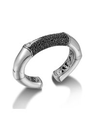 John Hardy | Black Bold Kick Cuff | Lyst