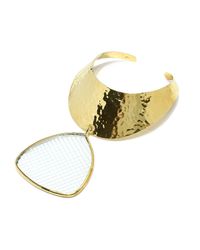 Yazbukey | Metallic Le Lipstick Necklace | Lyst