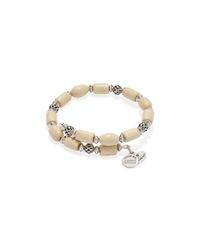 ALEX AND ANI | Beige Woodland Hush Wrap Bracelet | Lyst