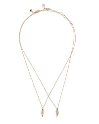 Rebecca Minkoff | Metallic You Me Necklace | Lyst