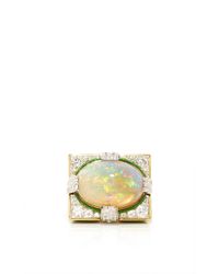 David Webb | Multicolor Couture Opal Ring | Lyst