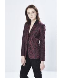 Rebecca Minkoff | Purple Cobalt Jacket | Lyst