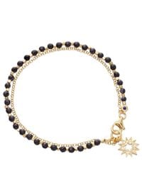 Astley Clarke | Blue Goldstone Sun Friendship Bracelet | Lyst