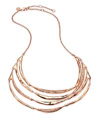Alexis Bittar | Metallic Miss Havisham Liquid Crystal Tiered Bib Necklace for Men | Lyst