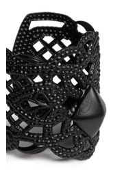 Ela Stone | Black 'bucci' Lace Filigree Ring | Lyst