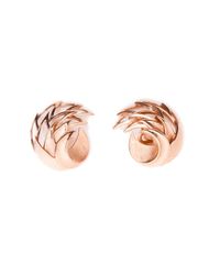 Rarities | Metallic Gold Trifari Earrings | Lyst