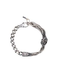 Emanuele Bicocchi | Metallic Wire Bracelet for Men | Lyst
