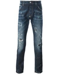 Philipp Plein | Blue "positano" Jeans for Men | Lyst
