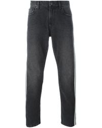 side stripe jeans men