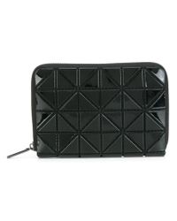 Bao Bao Issey Miyake Black Geometric Textured Wallet