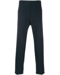 Jil Sander Blue Paolo Trousers for men