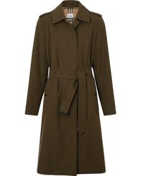 Burberry Autojas Met Ceintuur in het Green