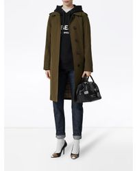 Burberry Autojas Met Ceintuur in het Green