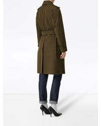 Burberry Autojas Met Ceintuur in het Green