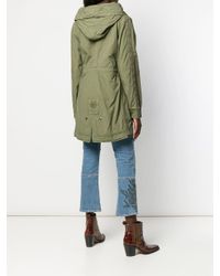 Mr & Mrs Italy Parka Met Capuchon in het Green