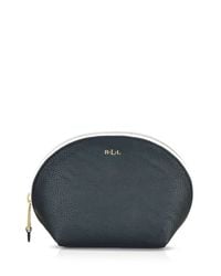 Ralph Lauren | Black Lauren Pouch Set - Dorset Shell Cosmetic Case | Lyst