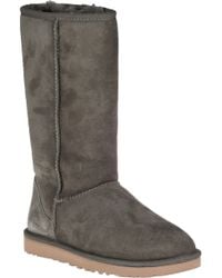 UGG | Green Classic Tall Boot Forest Night Suede | Lyst