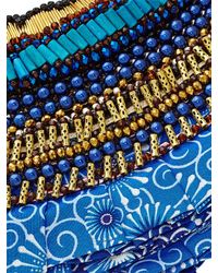 Anita Quansah London | Blue Lyra Necklace | Lyst