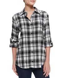 Alice + Olivia | Black 'Hope' Blouse | Lyst