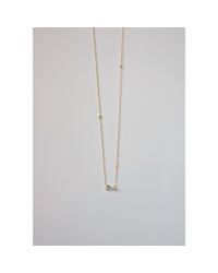 Tai | Metallic Oui Pave Necklace | Lyst